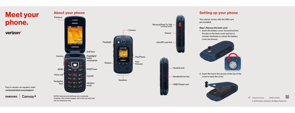 Samsung Verizon Convoy 4 Manual Pdf Download Manualslib