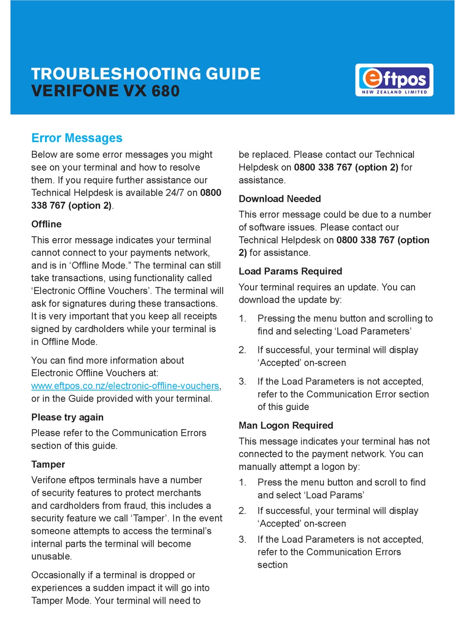 Verifone Vx 520 User Manual