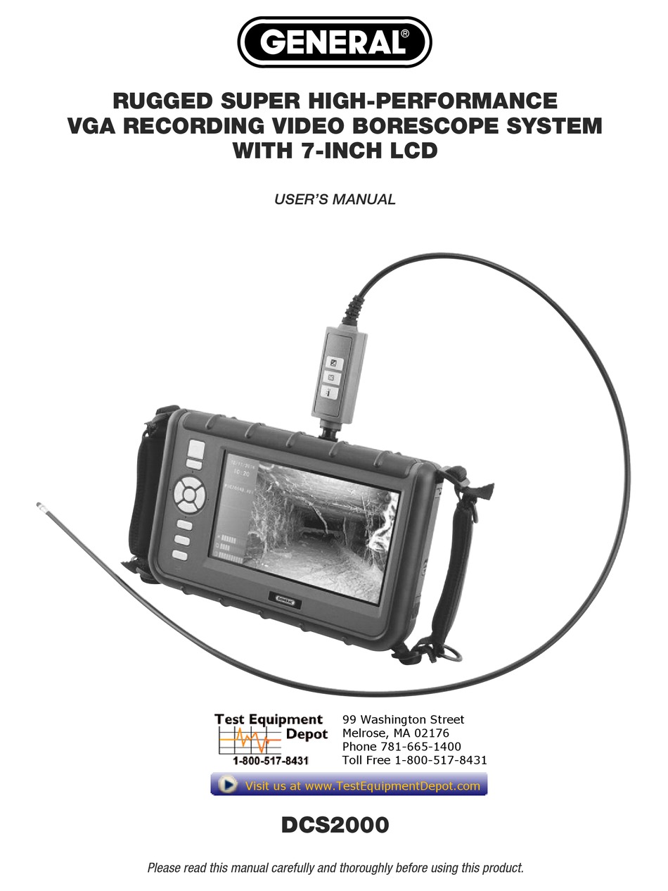 GENERAL DCS2000 USER MANUAL Pdf Download | ManualsLib