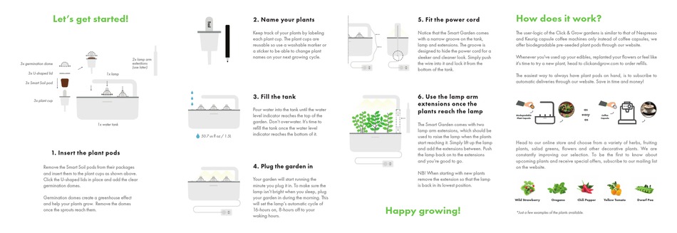 CLICK GROW SMART GARDEN 3 MANUAL Pdf Download ManualsLib