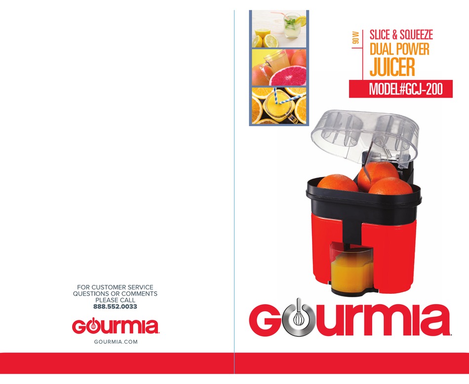 GOURMIA GCJ200 USER MANUAL Pdf Download ManualsLib
