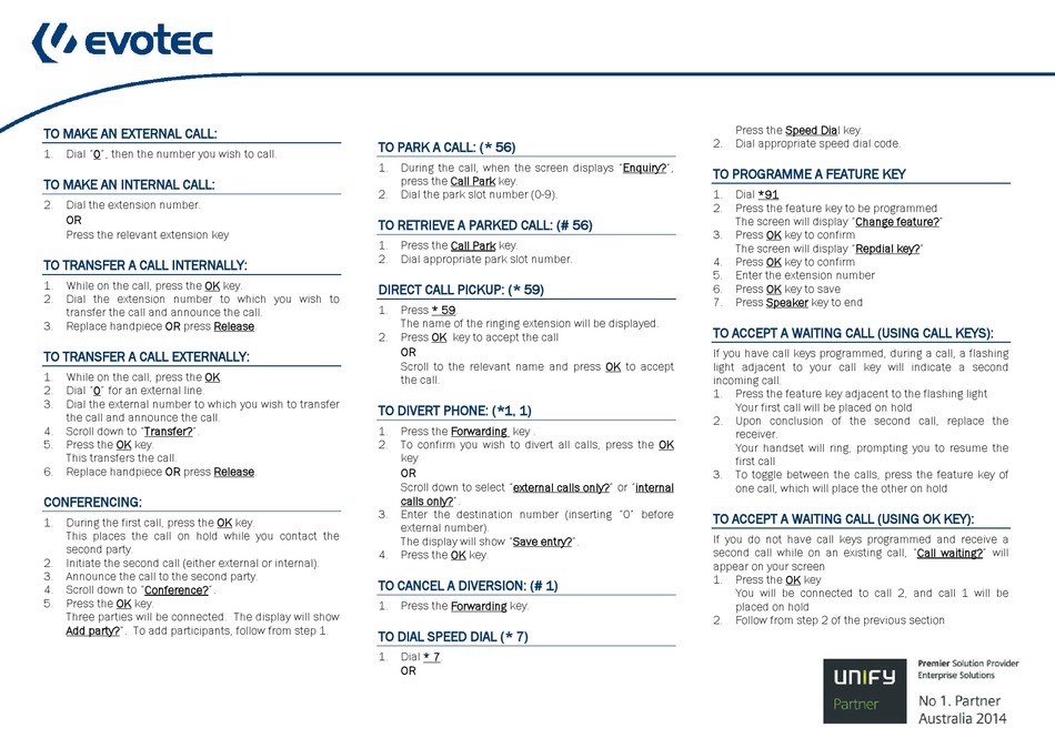 UNIFY OPENSTAGE 40 MANUAL Pdf Download | ManualsLib