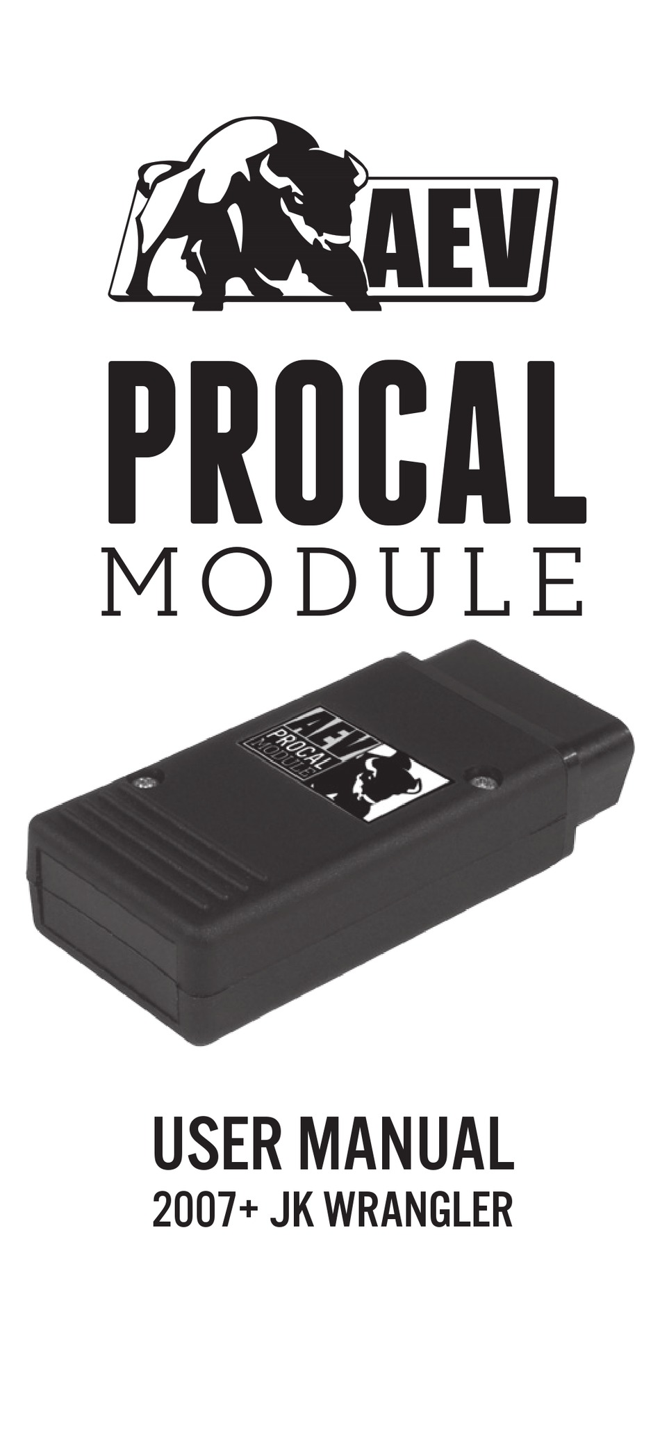AEV PROCAL USER MANUAL Pdf Download | ManualsLib