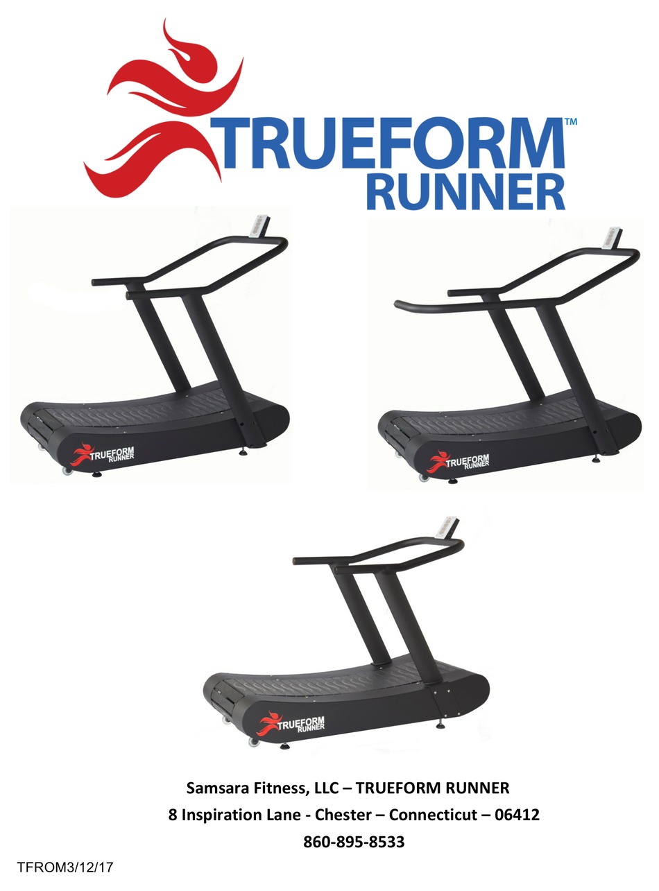 SAMSARA FITNESS TRUEFORM RUNNER OWNER S MANUAL Pdf Download ManualsLib
