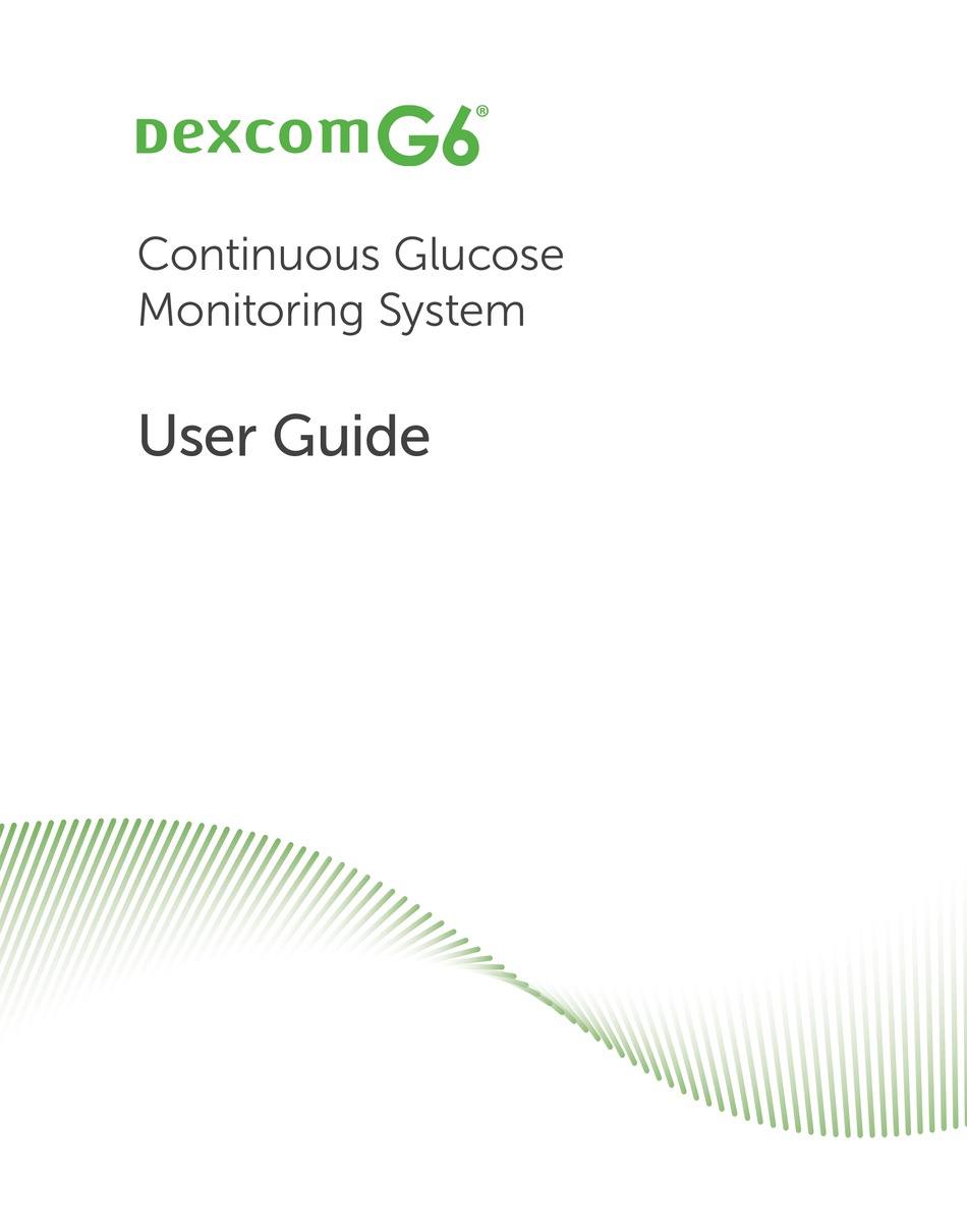 dexcom g6 user manual pdf