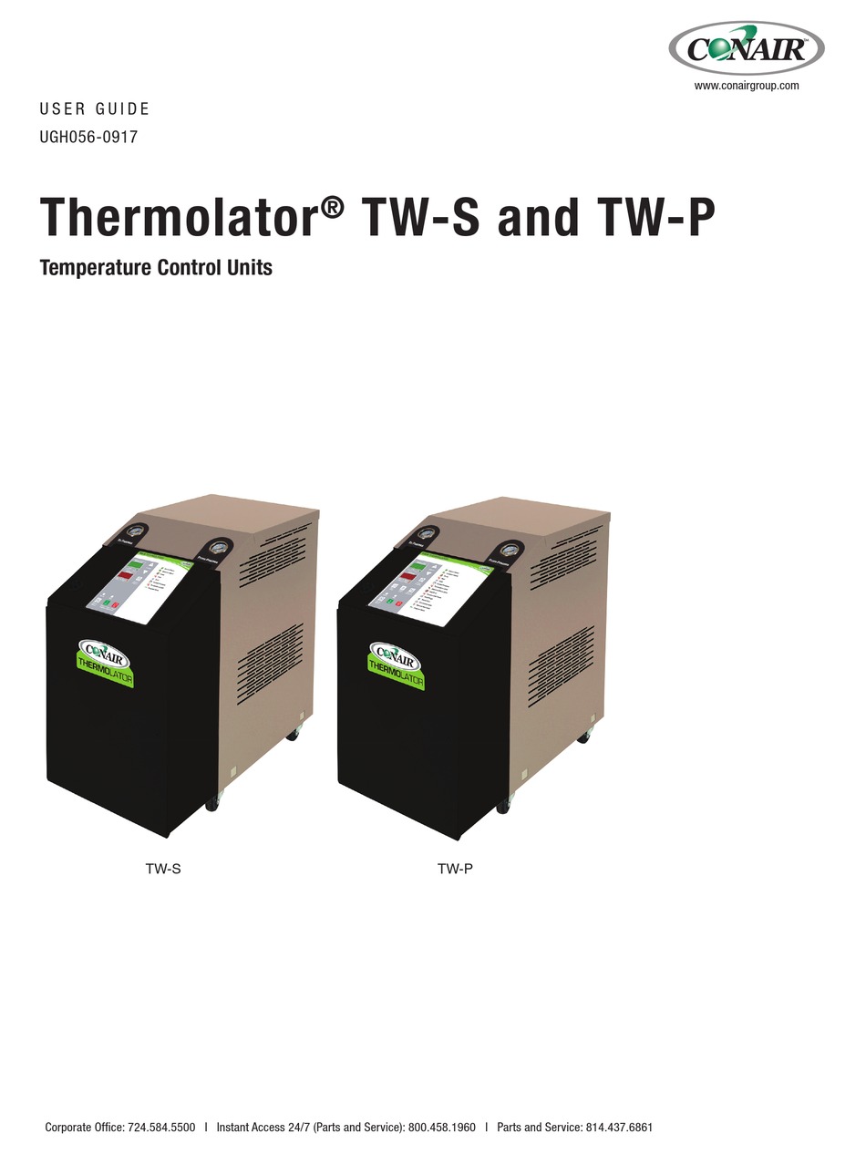 CONAIR THERMOLATOR TWS USER MANUAL Pdf Download ManualsLib