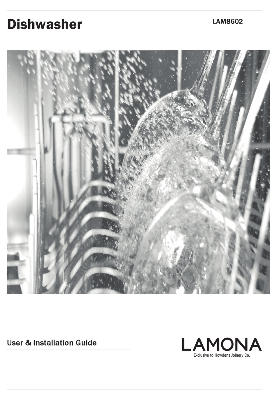 lamona integrated dishwasher fitting instructions