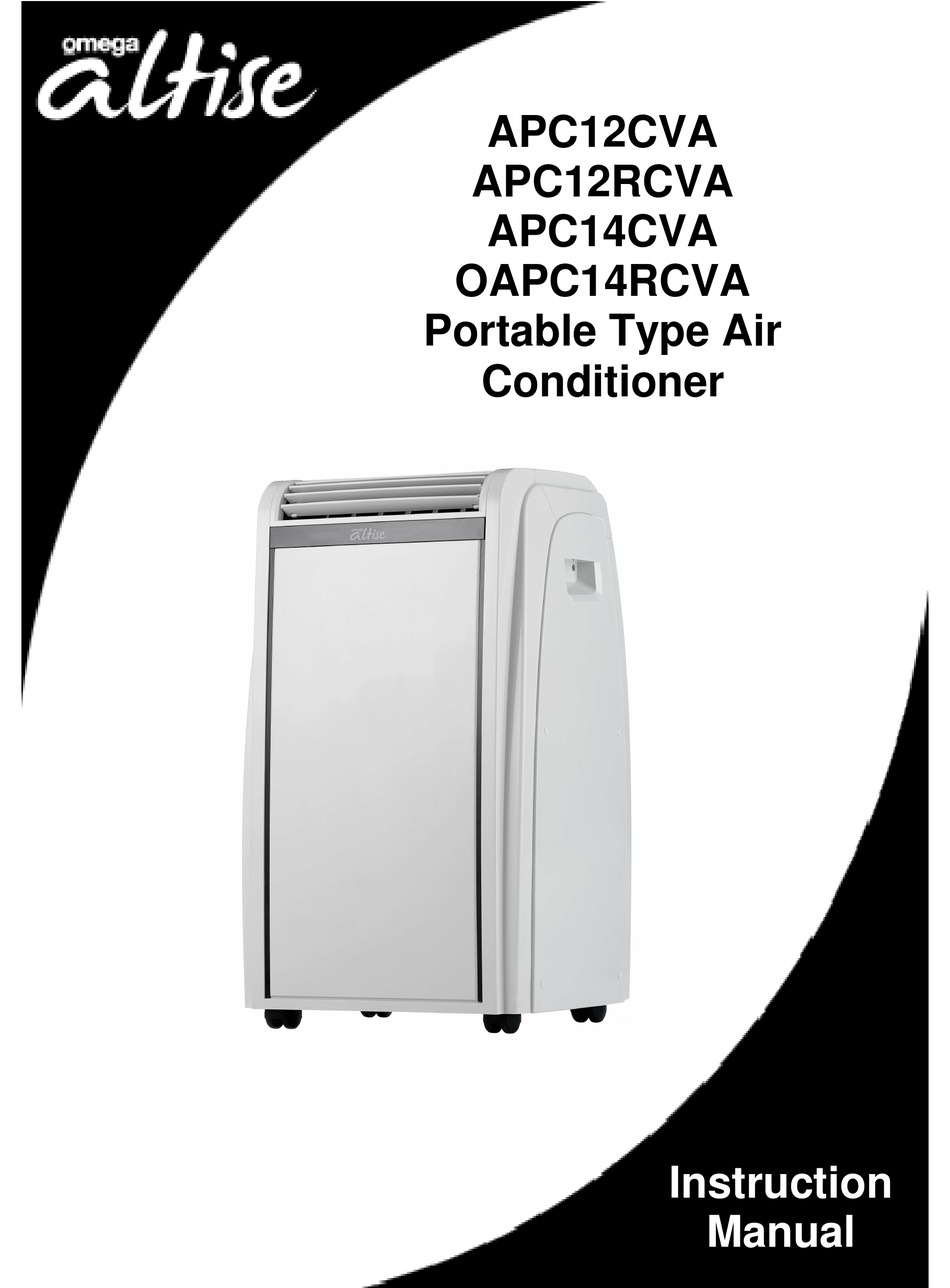 Omega Altise Apc12cva Instruction Manual Pdf Download Manualslib