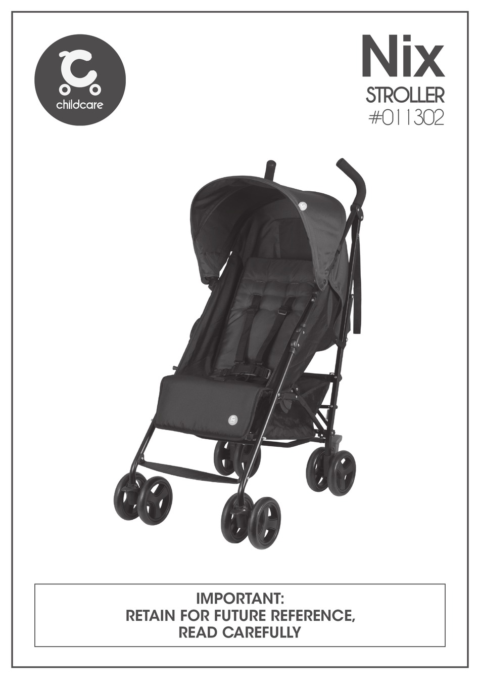 Childcare nix sale stroller