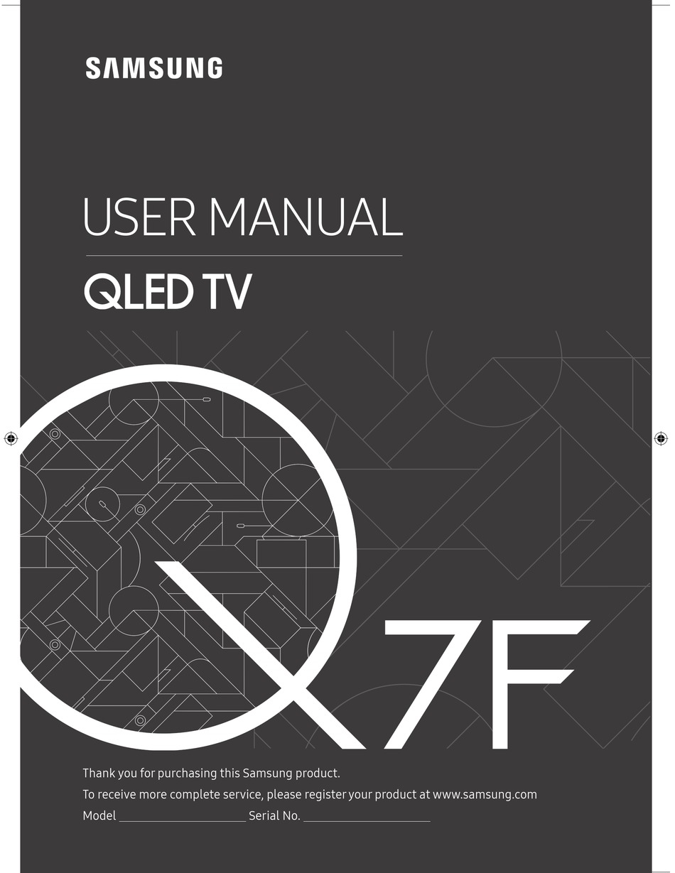 SAMSUNG Q7F USER MANUAL Pdf Download | ManualsLib