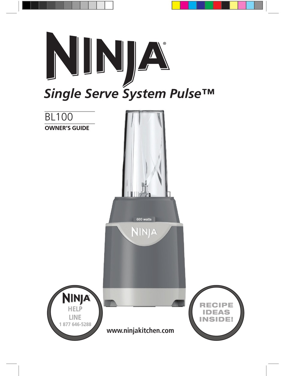 Ninja BL660 Owners Guide