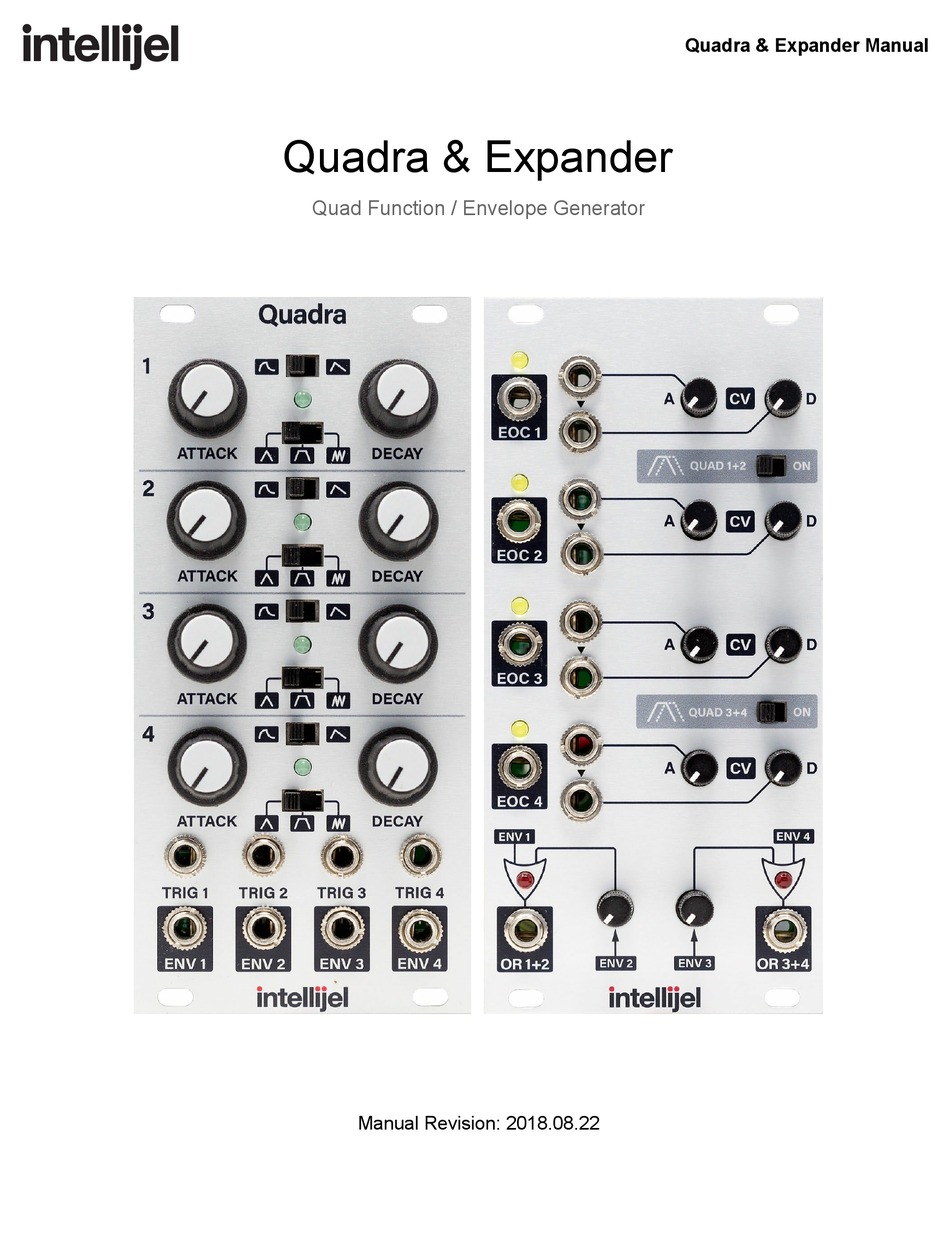 INTELLIJEL QUADRA MANUAL Pdf Download | ManualsLib