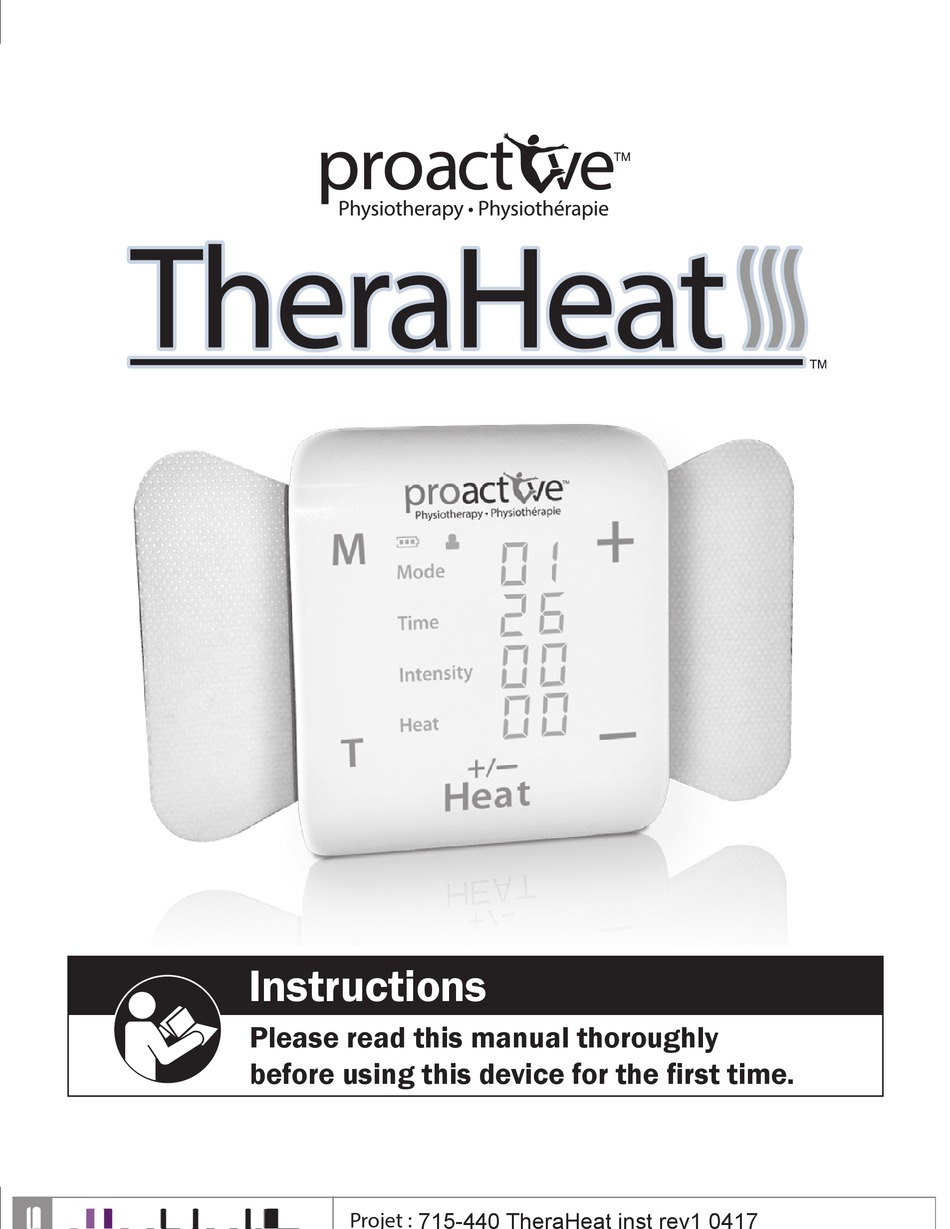 Proactive TheraHeat TENS and Heat Therapy Device