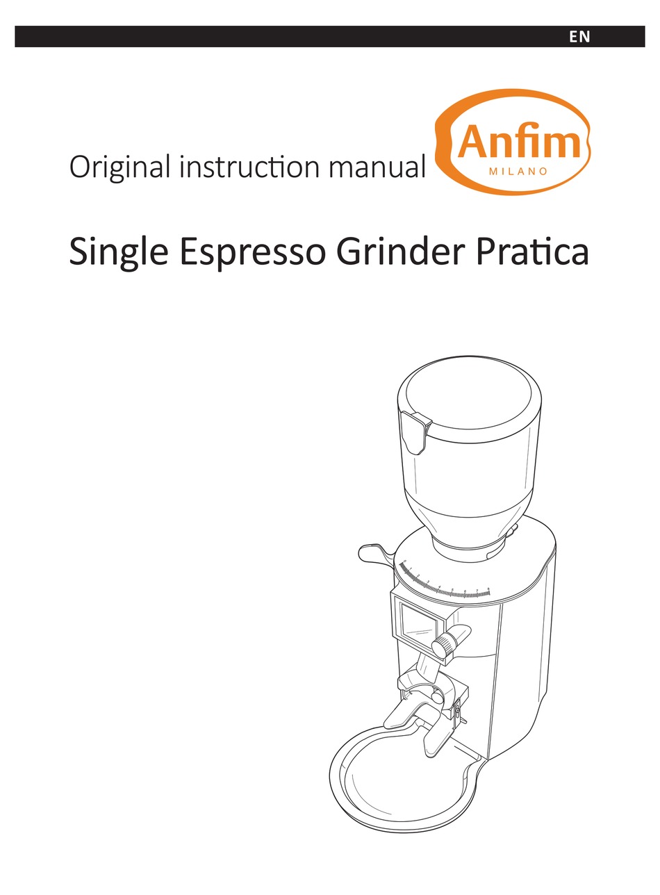 ANFIM PRATICA ORIGINAL INSTRUCTION MANUAL Pdf Download ManualsLib