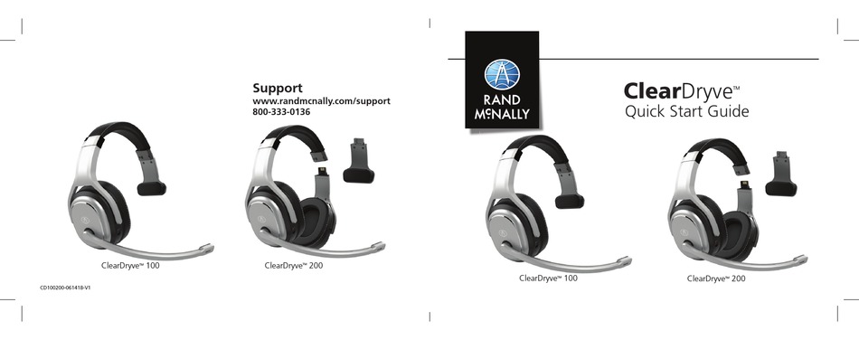 Cuscinetto Auricolare Originale Per Cuffie Rand McNally Cleardryve Cd200 Cd220 Usato