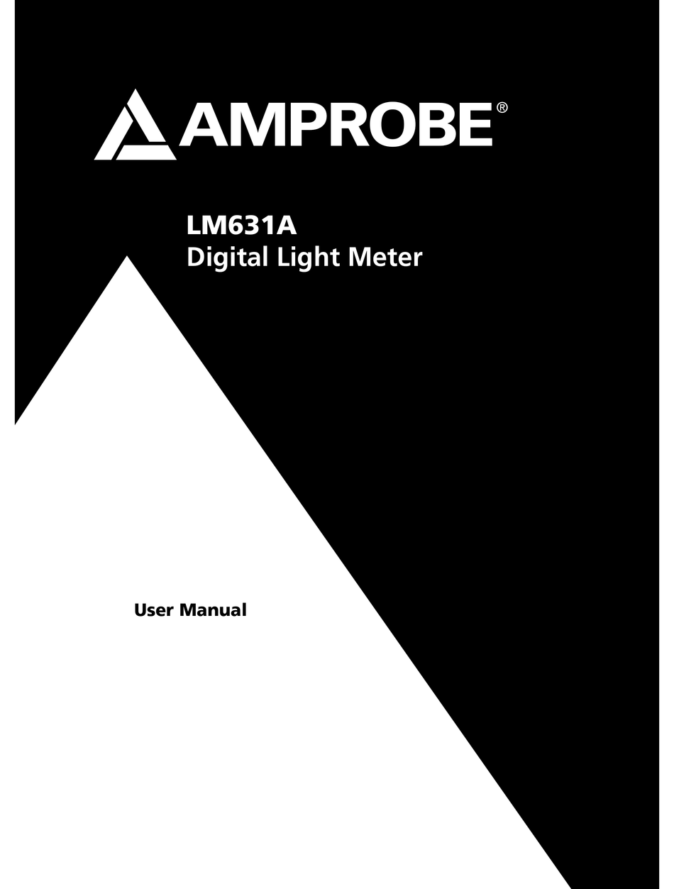AMPROBE LM631A USER MANUAL Pdf Download ManualsLib