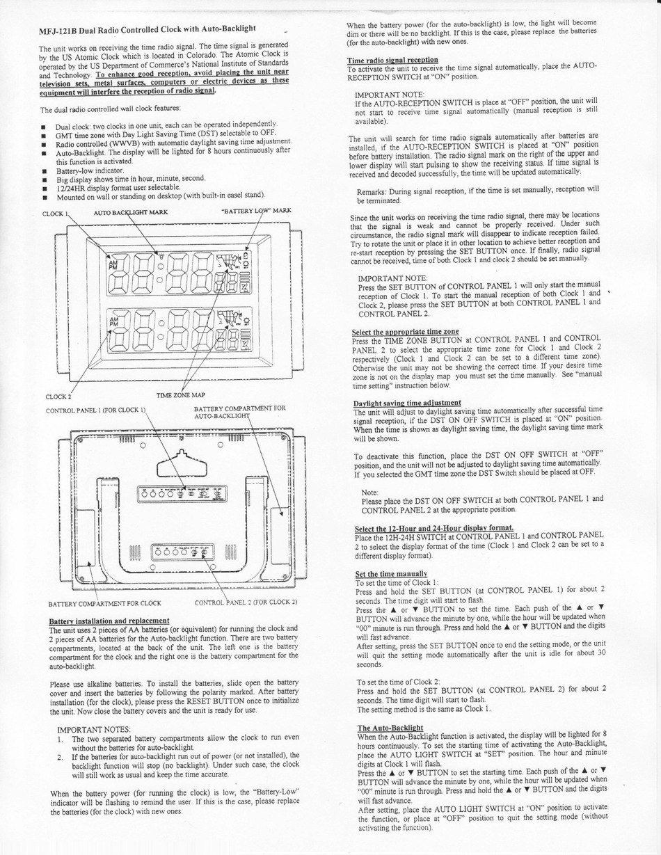 MFJ -121B MANUAL Pdf Download | ManualsLib