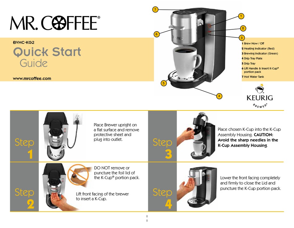 User manual Mr. Coffee JW Series (English - 22 pages)