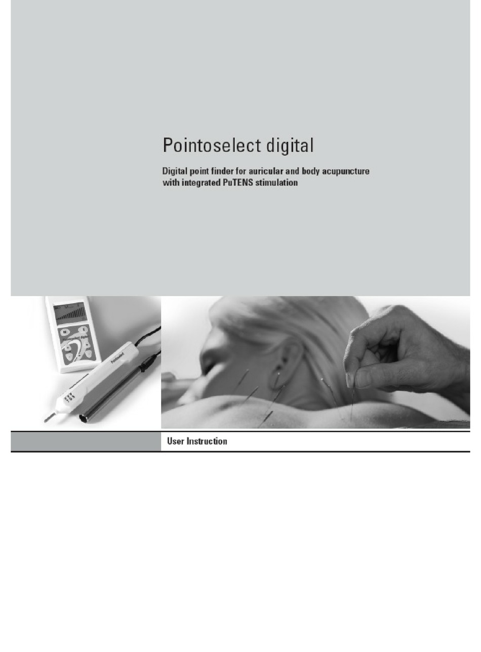 PIERENKEMPER POINTOSELECT DIGITAL USER INSTRUCTION MANUAL Pdf Download |  ManualsLib