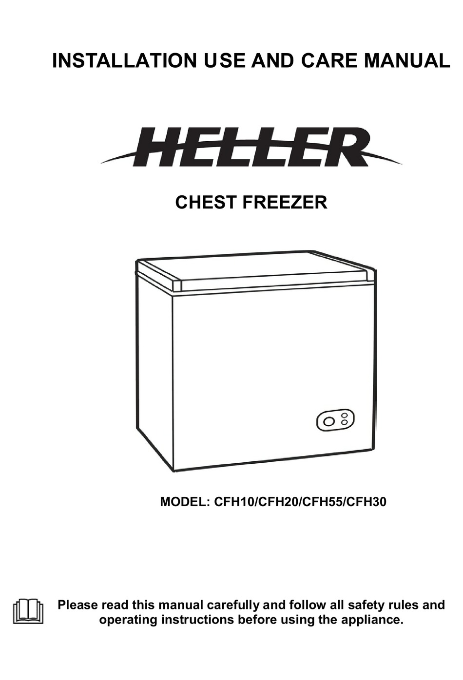 HELLER CFH10 INSTALLATION USE AND CARE MANUAL Pdf Download ManualsLib