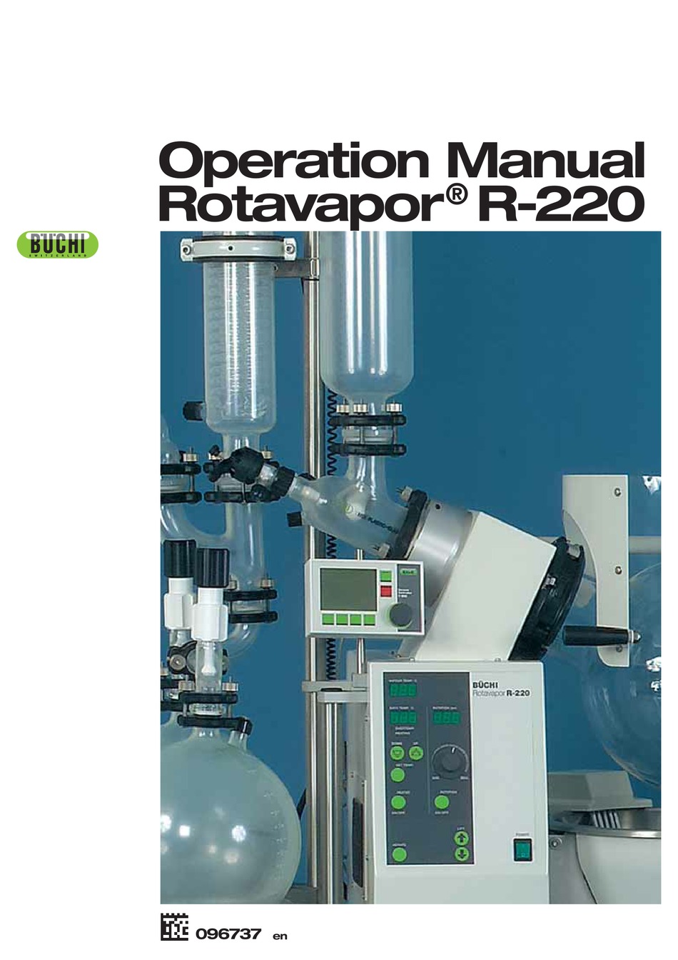 BUCHI ROTAVAPOR R-220 OPERATION MANUAL Pdf Download | ManualsLib