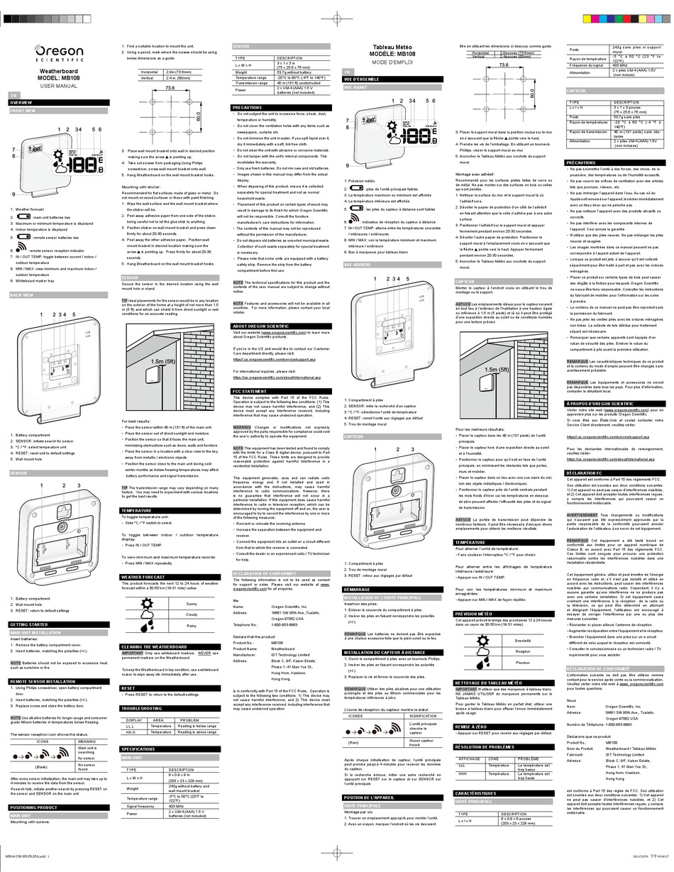 oregon-scientific-mb108-user-manual-pdf-download-manualslib