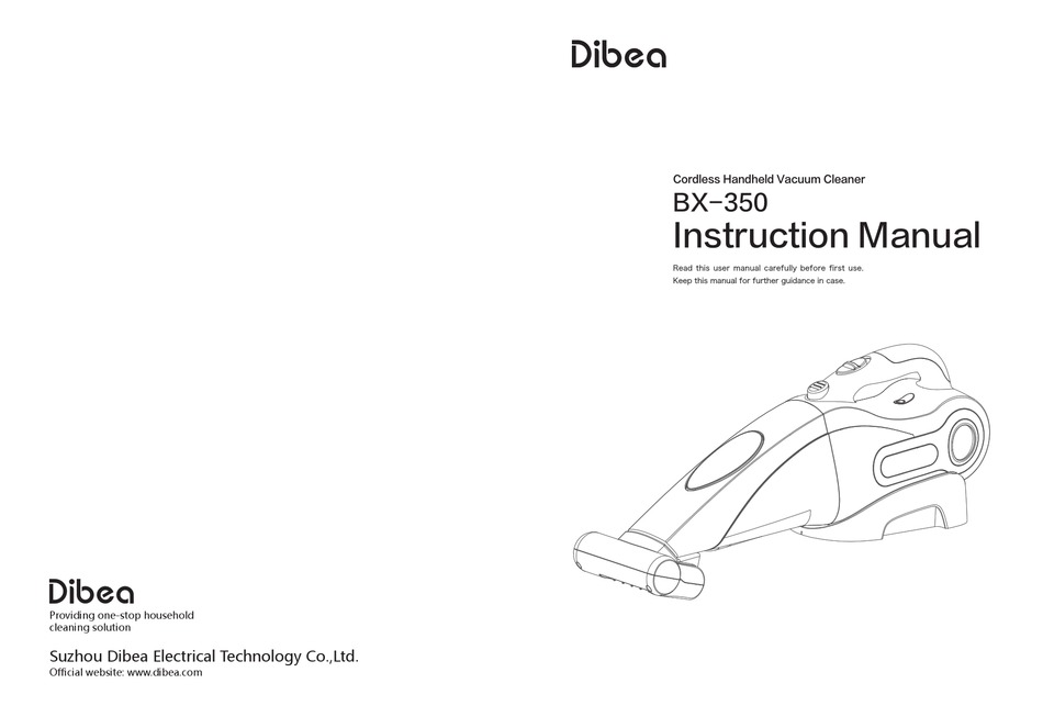 DIBEA BX350 INSTRUCTION MANUAL Pdf Download ManualsLib