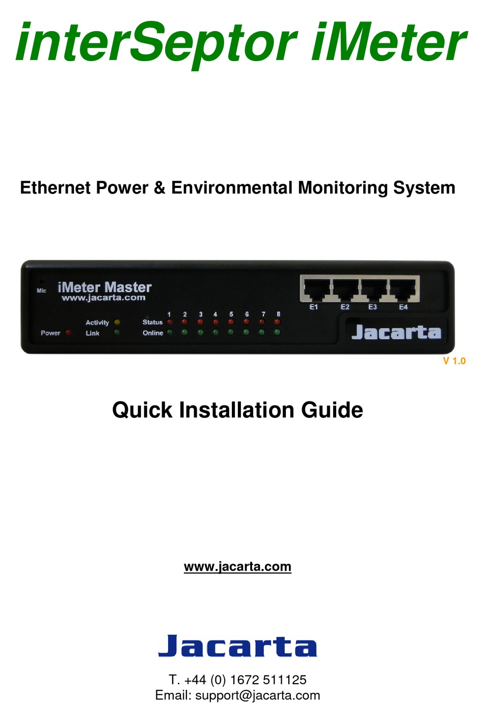 interSeptor Environmental Monitoring - Jacarta