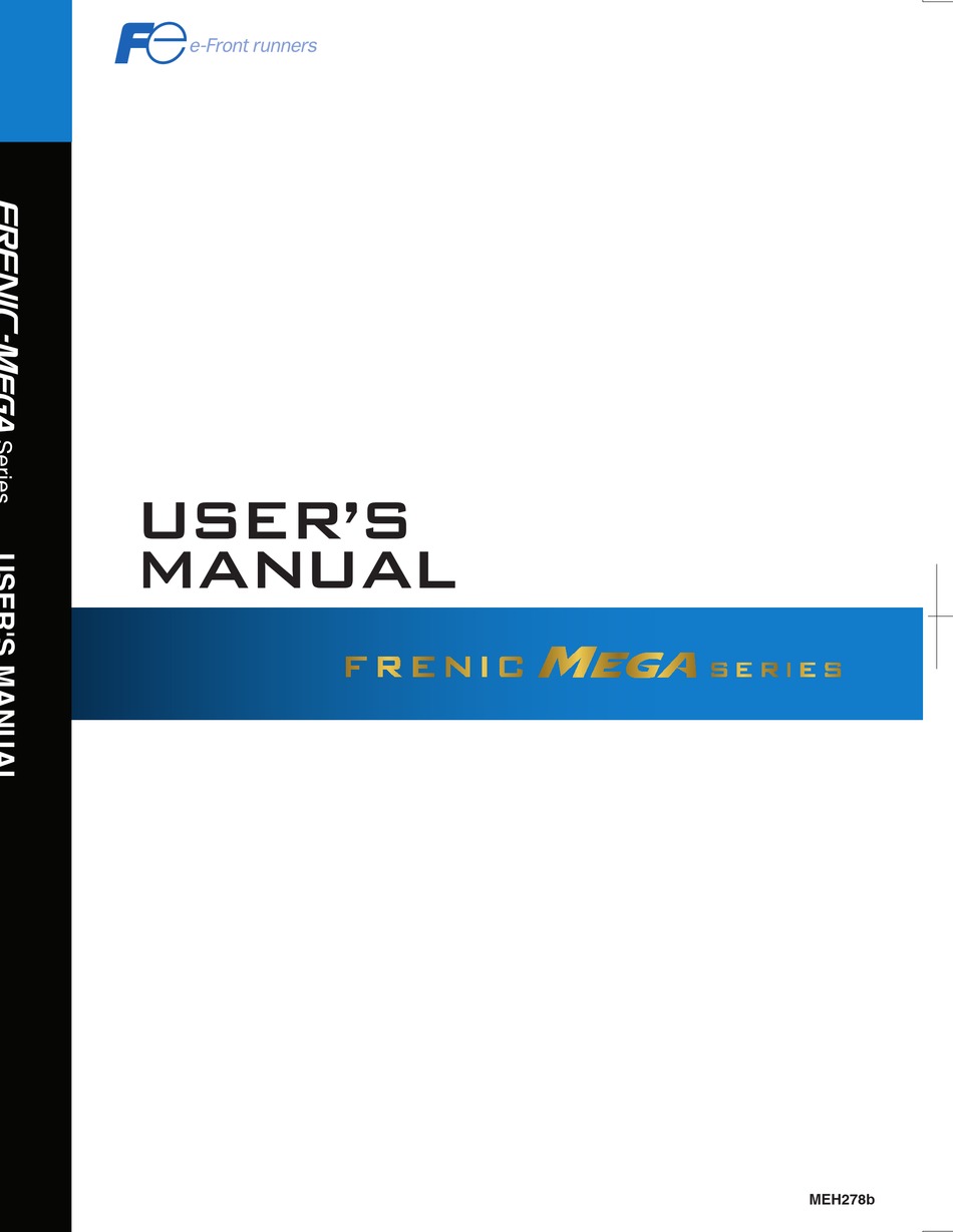 Fuji Electric Frenic Mega Series User Manual Pdf Download Manualslib