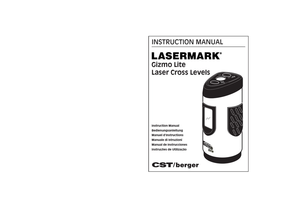 LASERMARK GIZMO LITE INSTRUCTION MANUAL Pdf Download ManualsLib