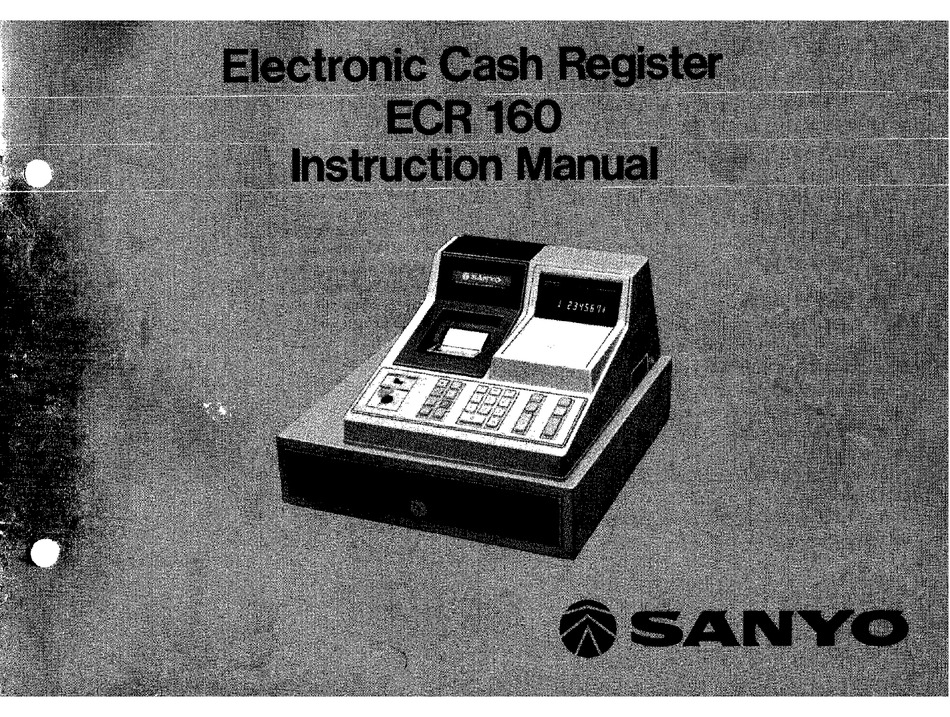 Sanyo on sale cash register