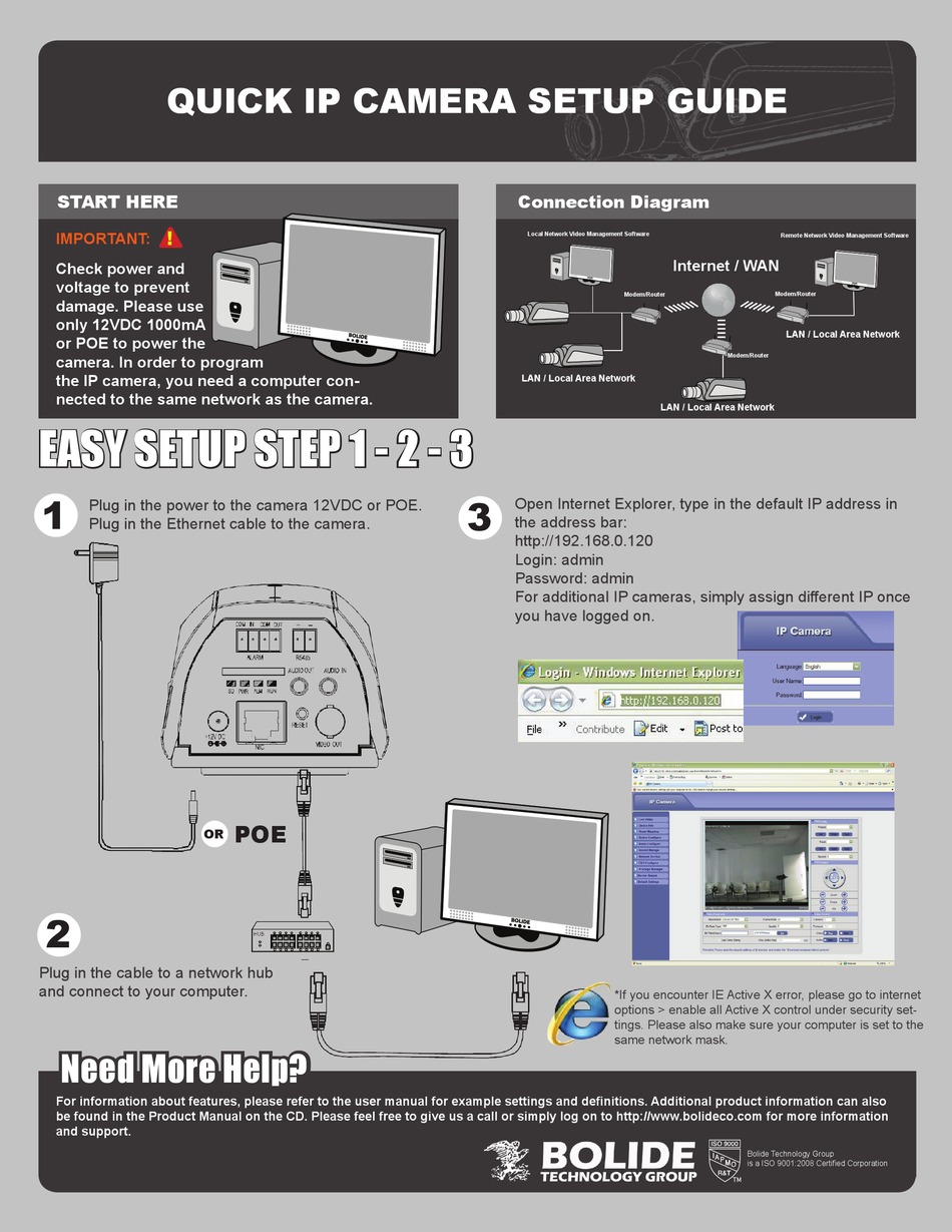 BOLIDE IPAC SERIES SETUP MANUAL Pdf Download ManualsLib
