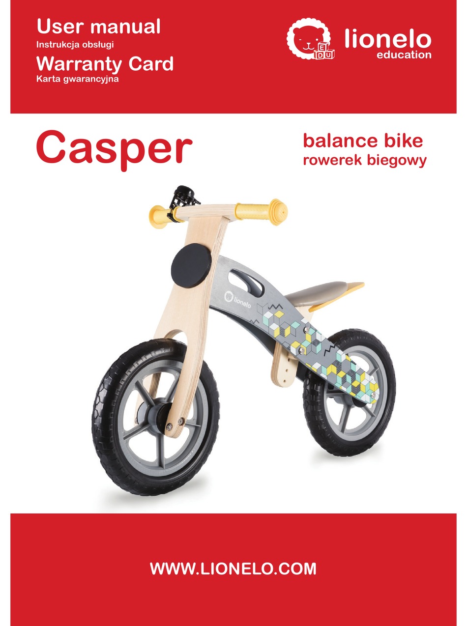Cleaning - Lionelo Casper User Manual 