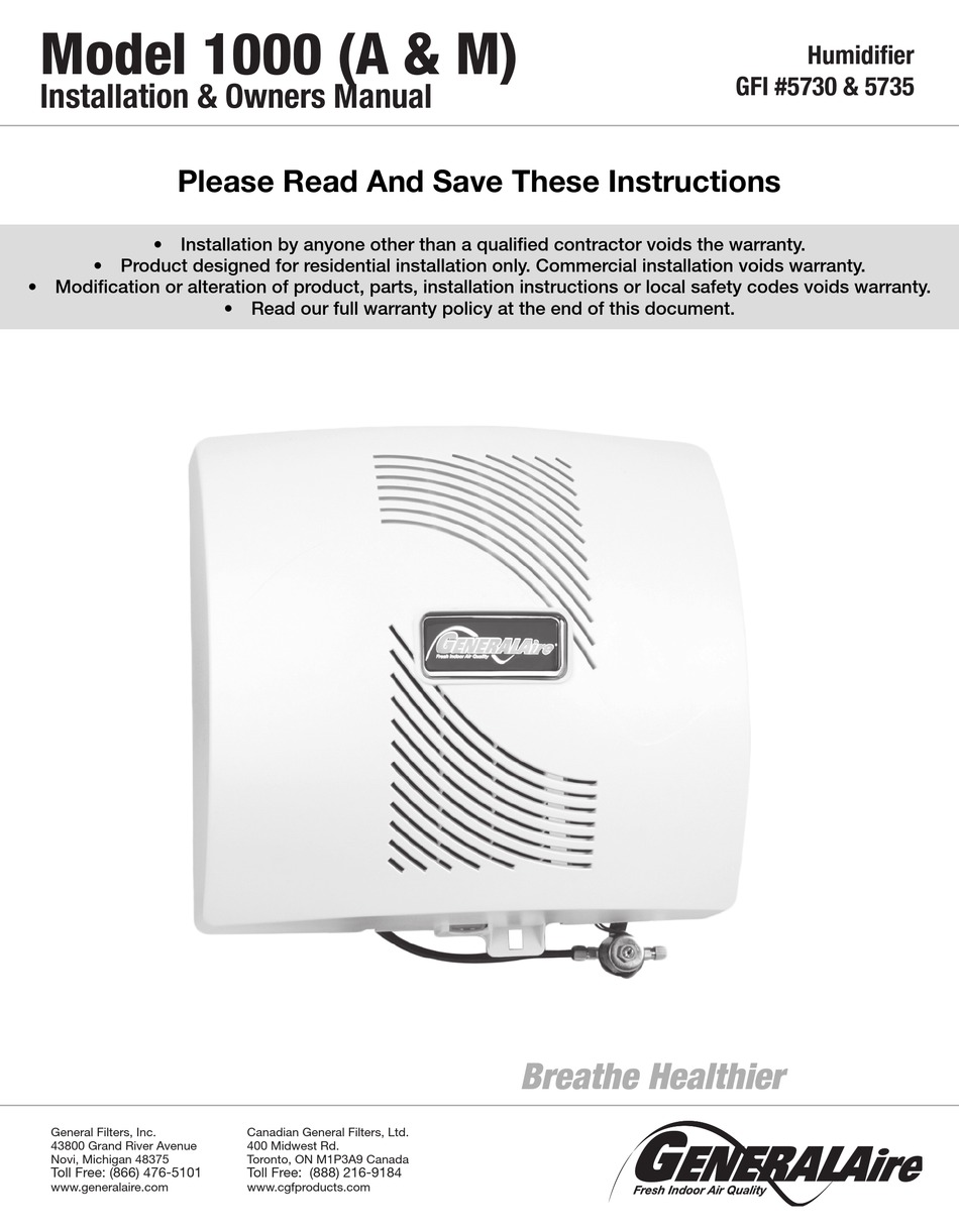 Generalaire elite 1000 Clearance