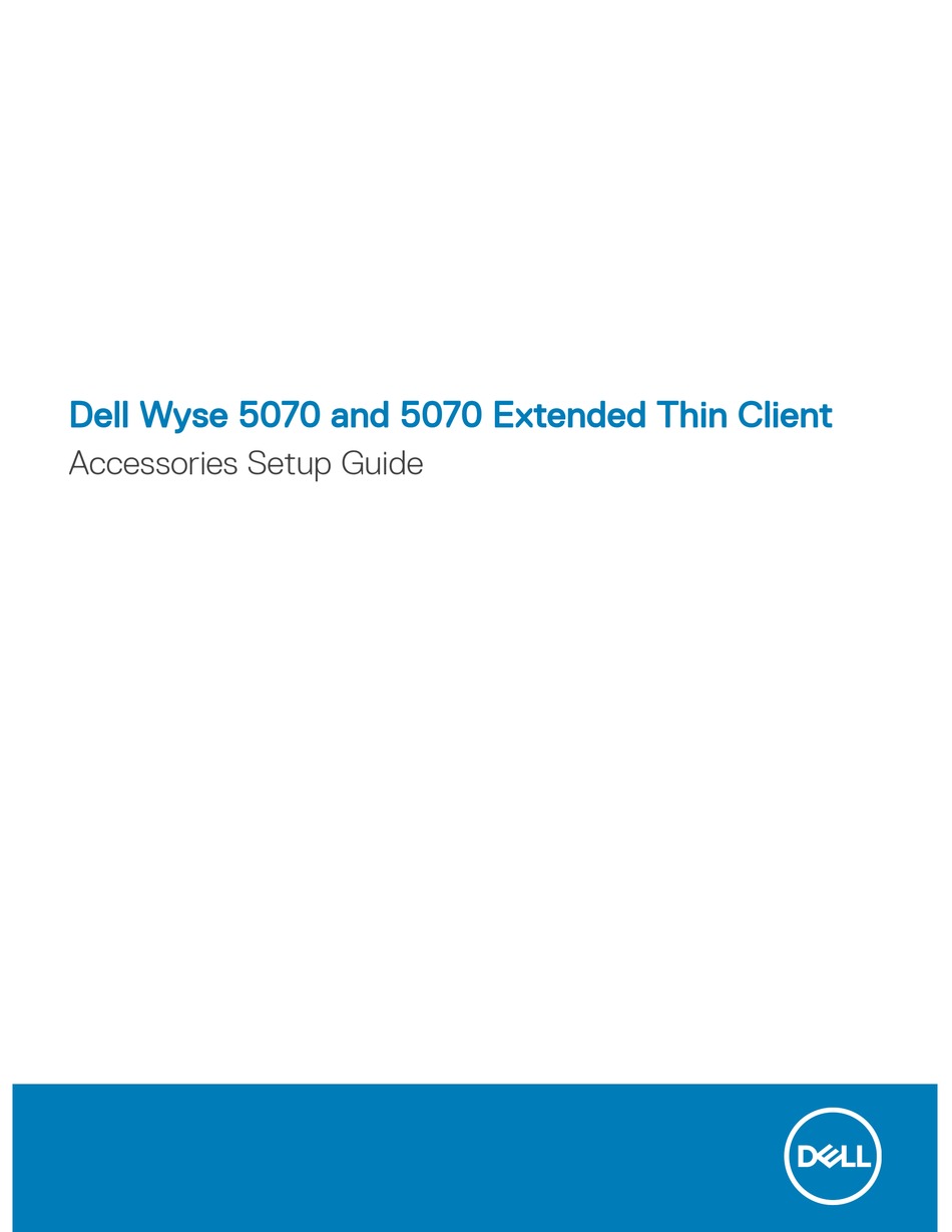dell wyse 5030 pcoip zero client user guide pdf