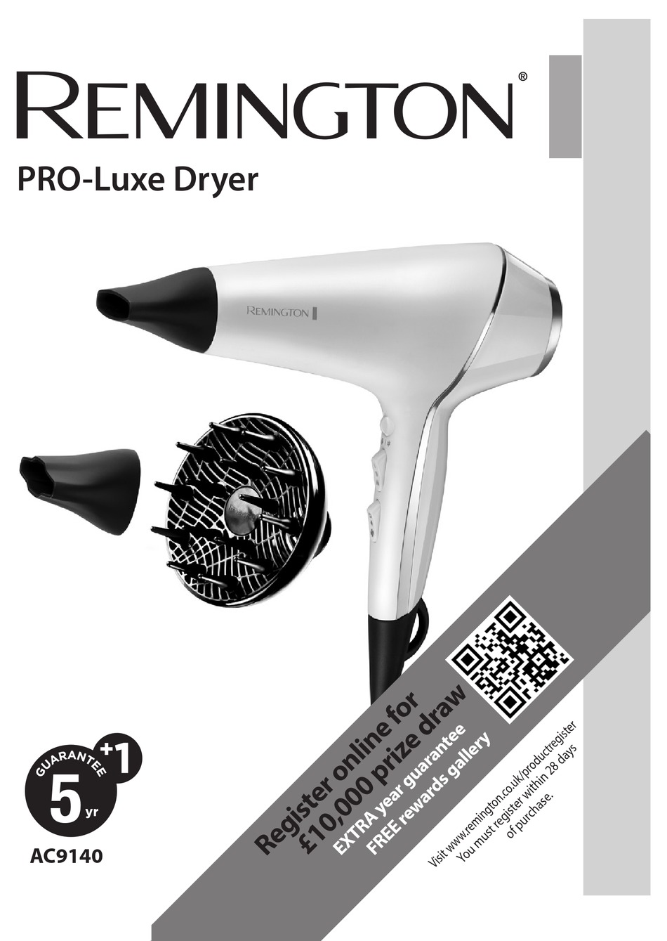 remington ac9140 proluxe hair dryer