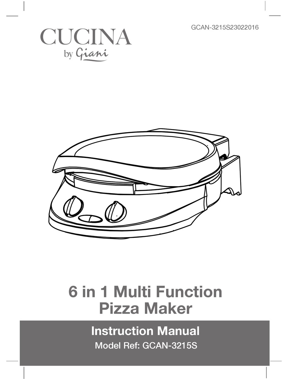 GIANI CUCINA GCAN 3215S INSTRUCTION MANUAL Pdf Download ManualsLib