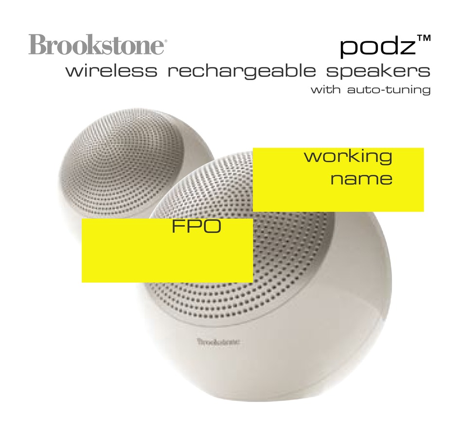 BROOKSTONE PODZ INSTRUCTION MANUAL Pdf Download ManualsLib