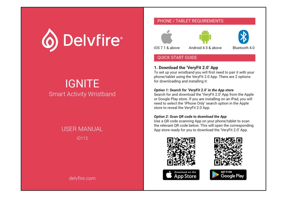 DELVFIRE IGNITE USER MANUAL Pdf Download ManualsLib