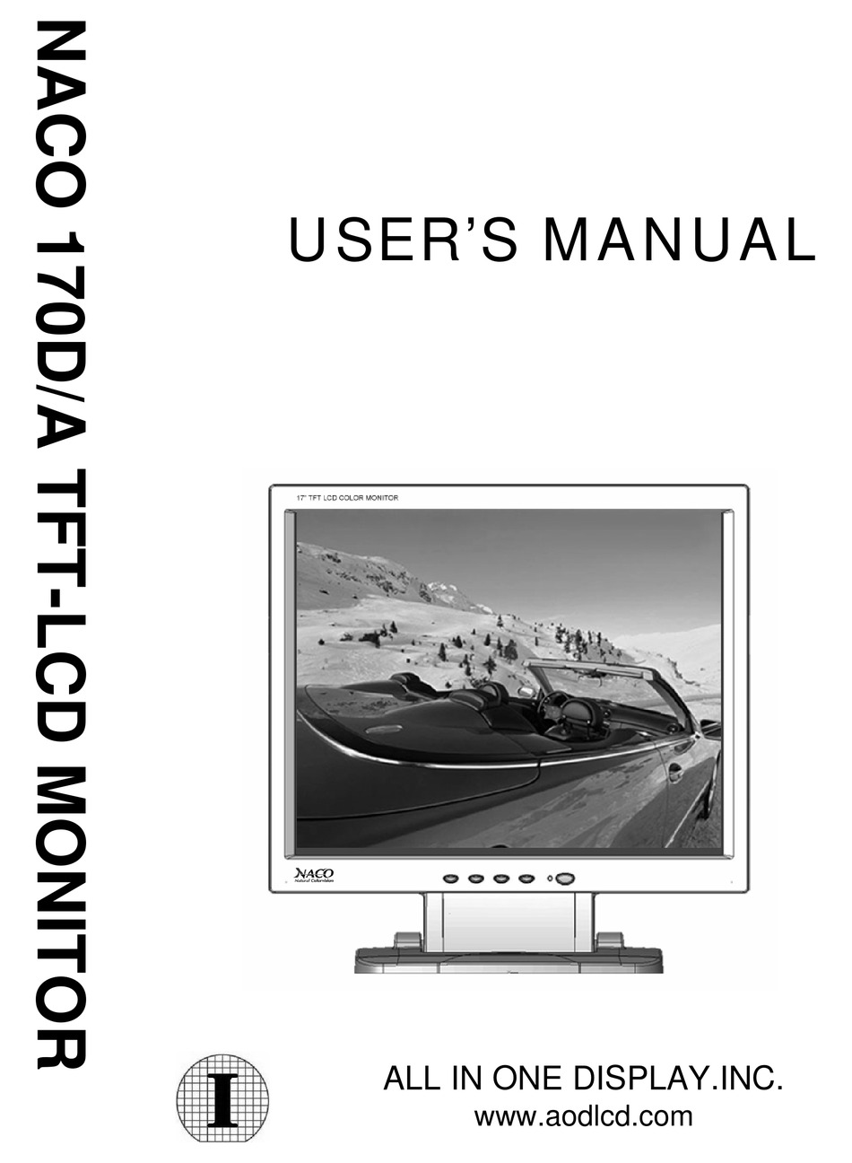 NACO 170A USER MANUAL Pdf Download ManualsLib