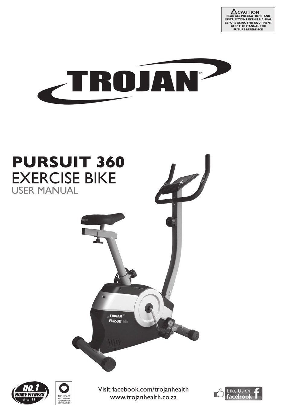 trojan pursuit 360 exercise cycle