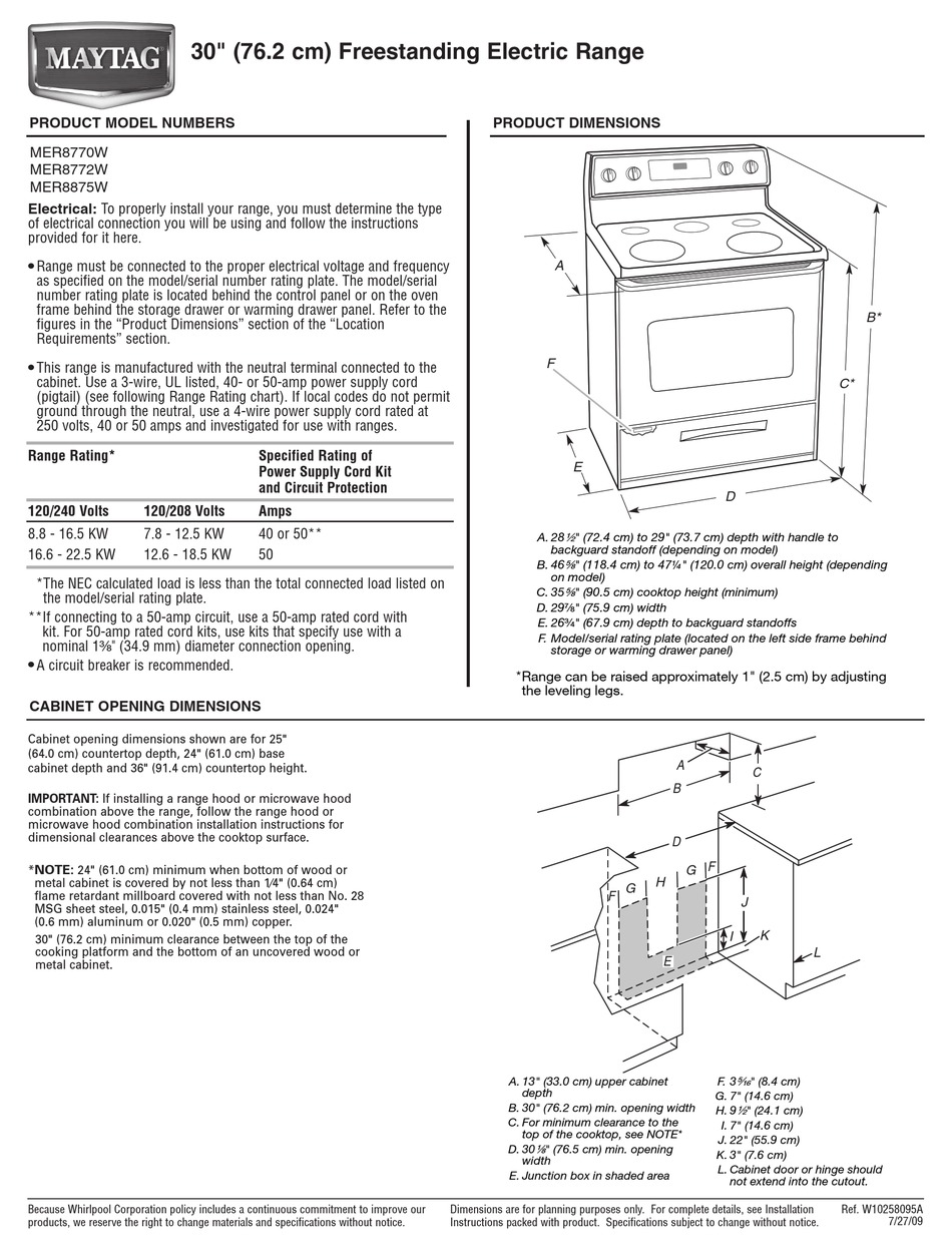 maytag mir8890as