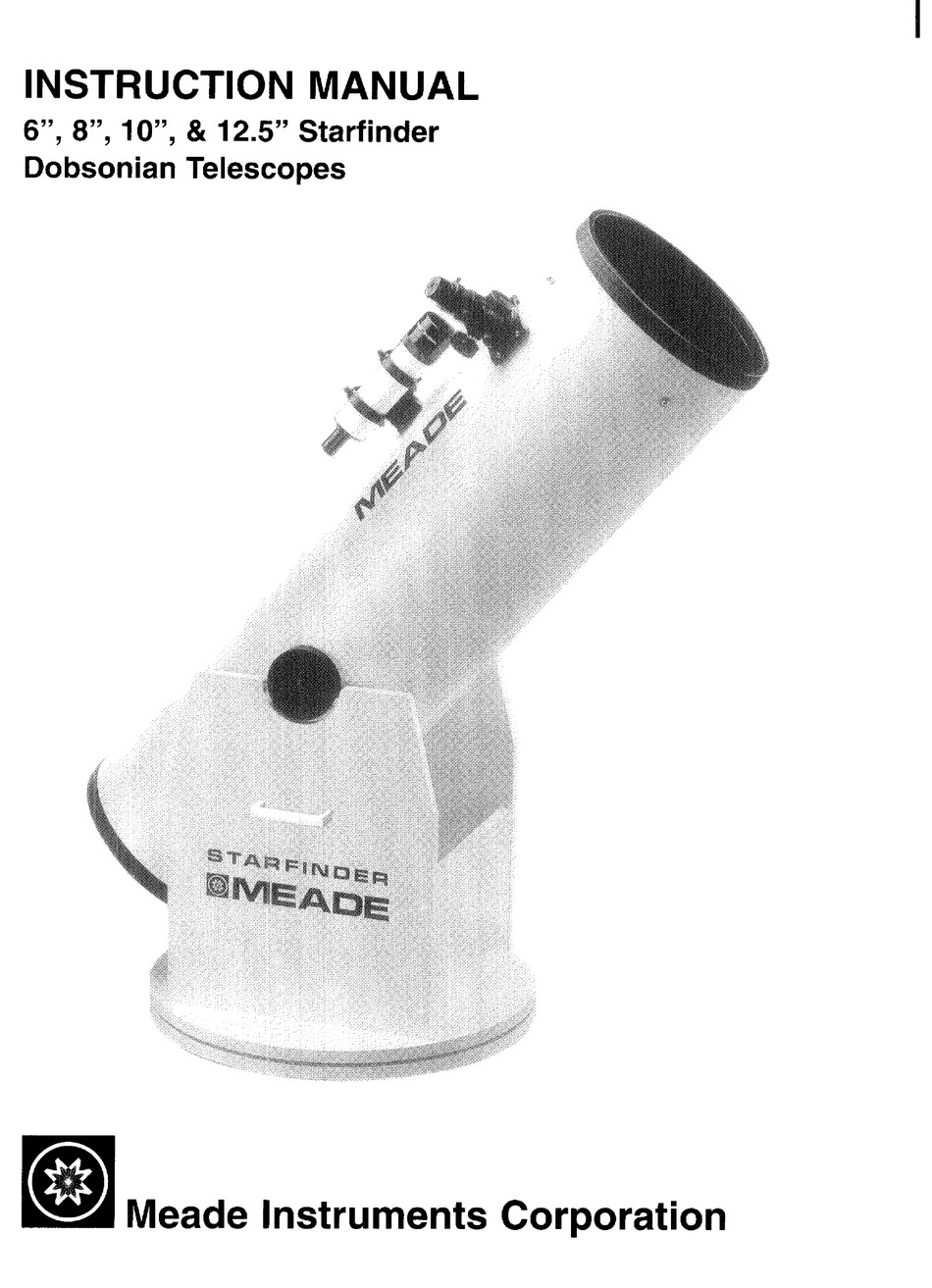 Meade dobsonian 2024 starfinder 10