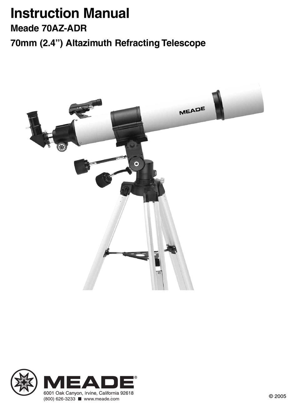 Meade 2024 model 70az