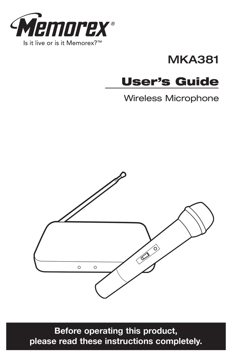 MEMOREX MKA381 USER MANUAL Pdf Download ManualsLib