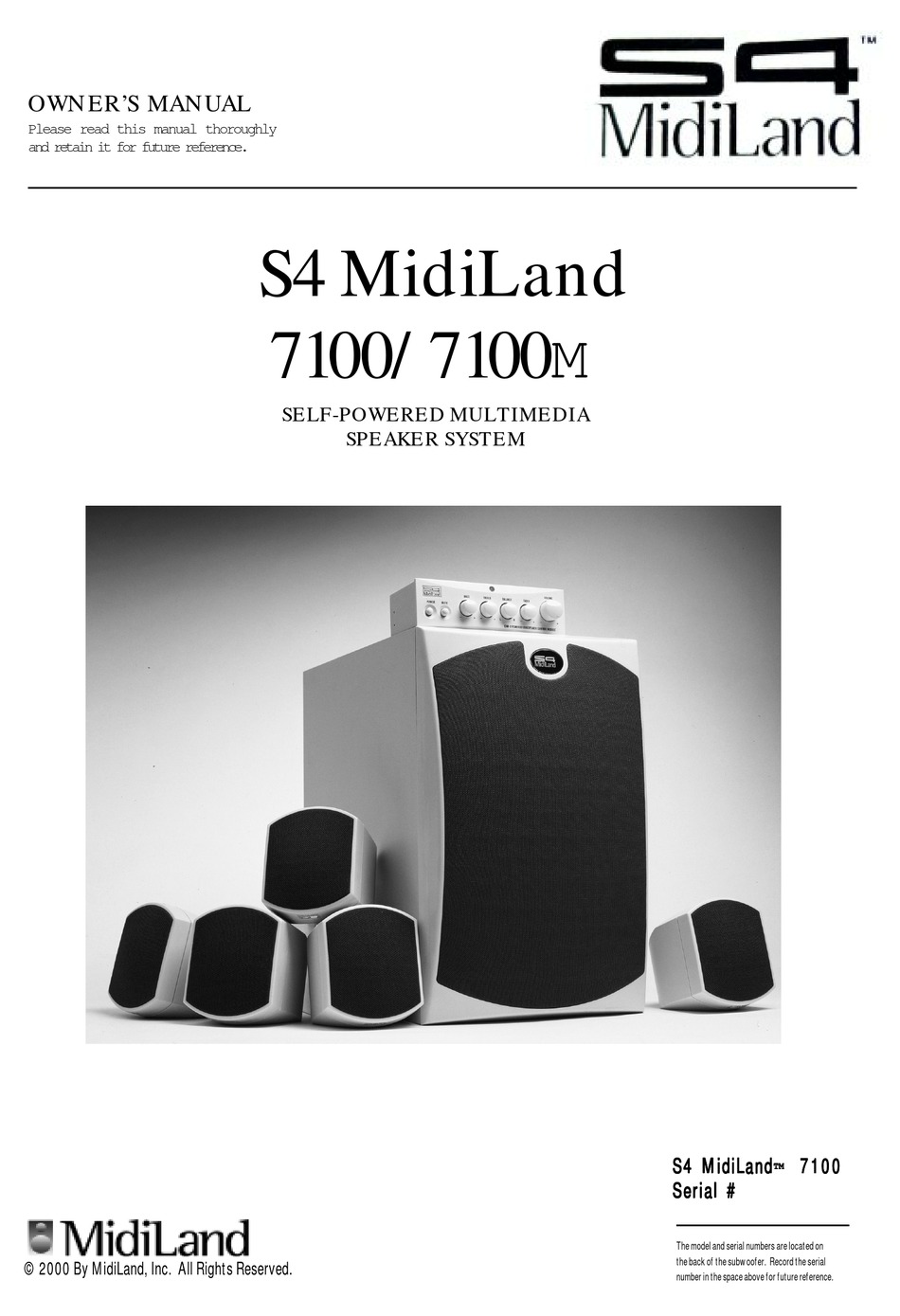 midiland speakers