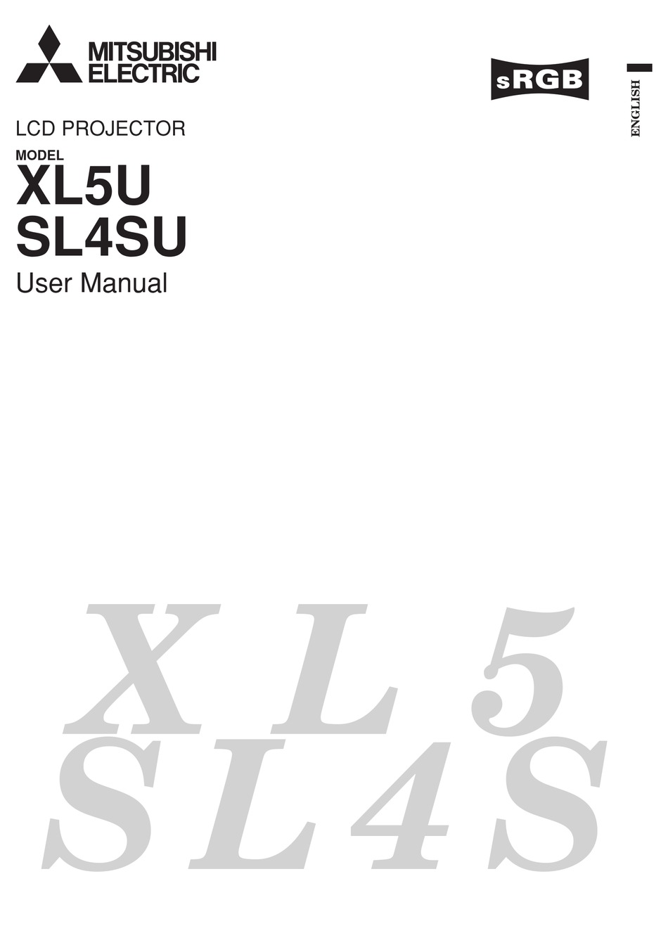 Mitsubishi Sl4su User Manual Pdf Download Manualslib