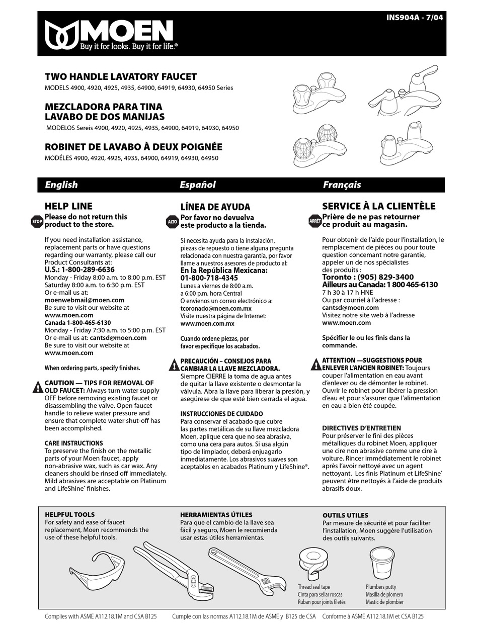 moen-4900-series-instruction-manual-pdf-download-manualslib