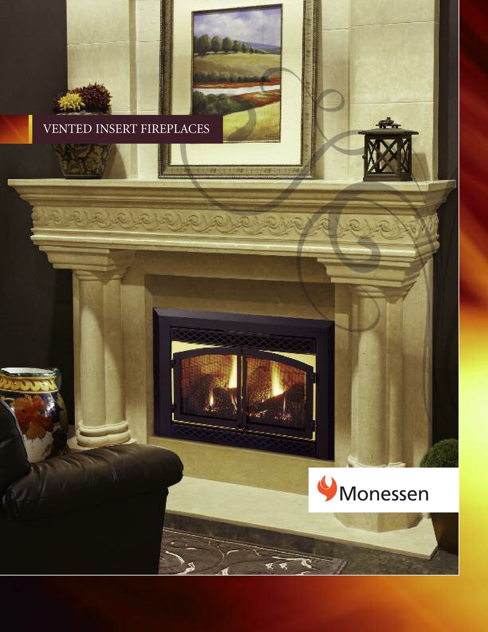 MONESSEN HEARTH INDOOR GAS FIREPLACE IDV490C SPECIFICATION SHEET Pdf