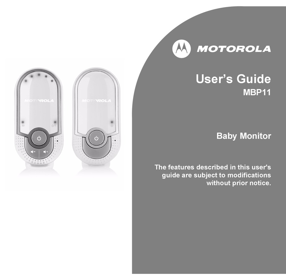 Mbp11 Audio Motorola Baby Monitor Motorola Mbp11 Baby Monitor 2025